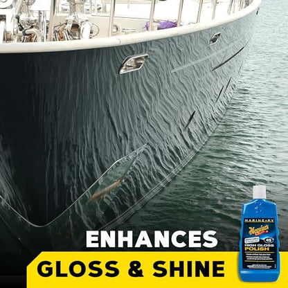 Meguiar's M45 Marine/RV Polish & Gloss Enhancer, 16oz