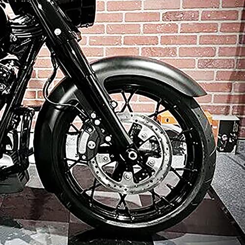 23 inch Front Fender Mudguards For 120 / R23 Tire Bagger Touring - size: For 23 inch 120 / R23 Wheel, style: Matte Black