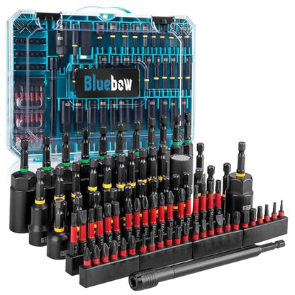 80PCS Magnetic Impac Nut Driver Set, Metric & SAE Socket Set, Storage Box - size: 80-Piece