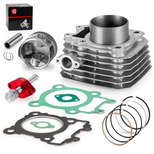 Engine Cylinder Piston Rings Gasket Kit & Tensioner For Bayou 250 KLF250