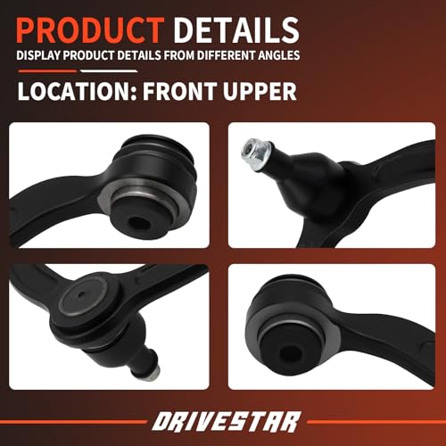 K641505 K641506 Front Upper Control Arms, 2 PCS - size: CAK1368