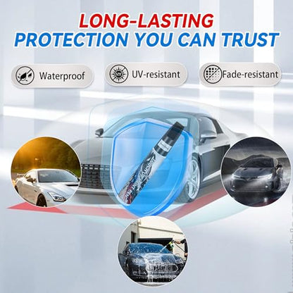 Matte Black Touch Up Paint for Cars, Car Paint Scratch Repair, Auto Paint Repair Pen, Professional Automotive Scratch Remover, Color Accurate, Long lasting Adhension, Fast Drying - color: Universal Matte Black