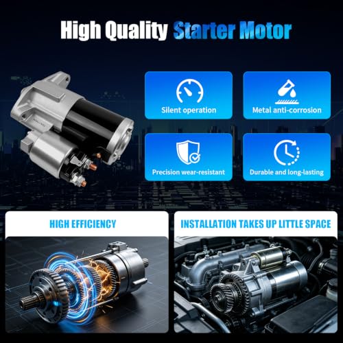 17933N New Starter Motor Fit for Dodge Ram 1500 2500 3500 2005-2008