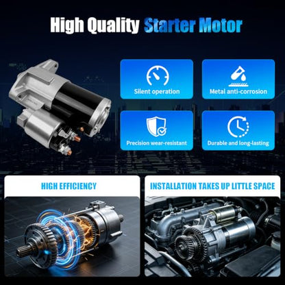 17933N New Starter Motor Fit for Dodge Ram 1500 2500 3500 2005-2008