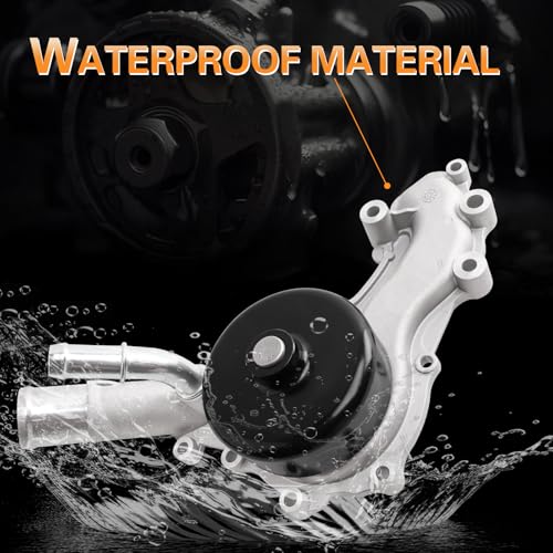 Engine Water Pump Thermostat Kit Compatible with 300 Challenger 3.6L - size: 2011-2015 Grand Cherokee