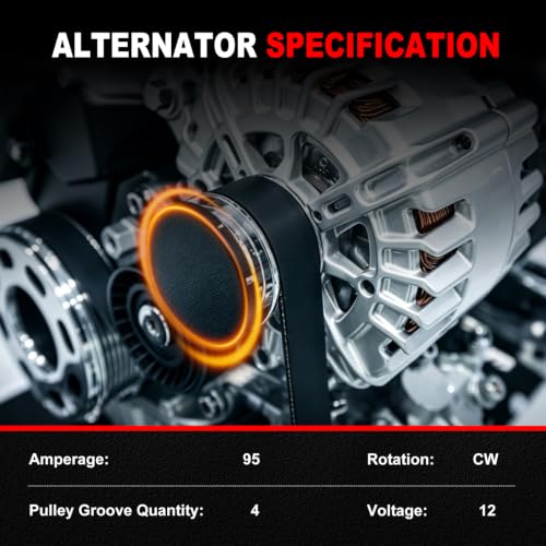 Alternator for 2000-2001 Honda CR-V L4 2.0L 101211-9810 - size: 2000‑2001 CR‑V L4 2.0L