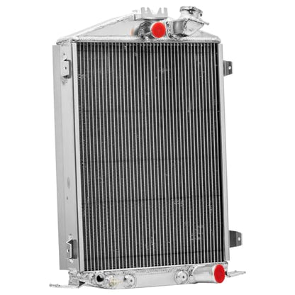 3 Row Aluminum Radiator Shroud+Fan For 1932 Ford Model BB 3.3L L4 GAS Radiators 32