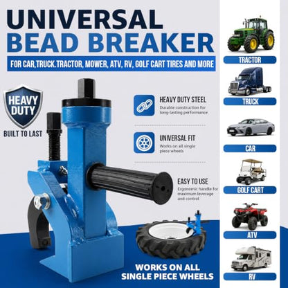 Pneumatic Tire Bead Breaker, 5-Inch Stroke, for 10-42 Inch Tires - color: Pneumatic Bead Breaker
