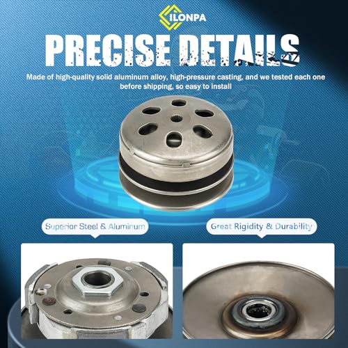 Fit For GY6 150cc Clutch and Variator Assembly Set with 842 belt for GY6 125cc And 150cc 4-Stroke Engine Scooter ATV Taotao Roketa Sunl