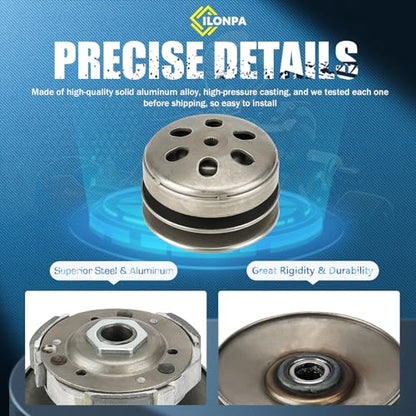Fit For GY6 150cc Clutch and Variator Assembly Set with 842 belt for GY6 125cc And 150cc 4-Stroke Engine Scooter ATV Taotao Roketa Sunl