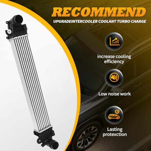 Aluminum Turbo Intercooler Compatible with Equinox Terrian 1.5L