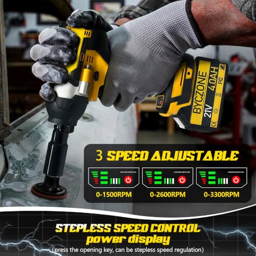 1000 N.m Cordless Impact Wrench, 1/2-Inch, 21V, 2 x 4.0Ah Batteries.