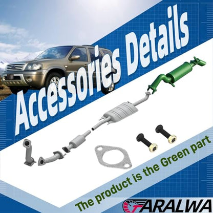 Direct Fit Exhaust Muffler For 2009-2012 Ford Escape 2.5L;54083 - size: Ford Escape 2.5L/ Mazda Tribute2.5L