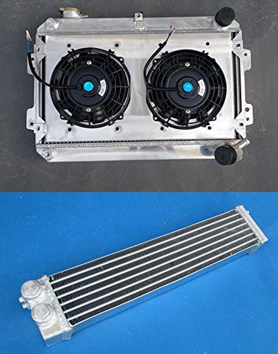 For Mazda RX7 RX-7 S1 S2 S3 1979-1985 Radiator + Shroud + Fan + Oil cooler