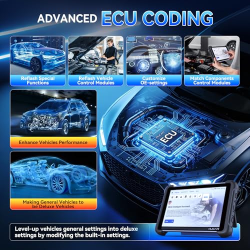 MUCAR 892BT OBD2 Scanner Diagnostic Tool+4PCS MUCAR VENU5 Tire Pressure Sensor
