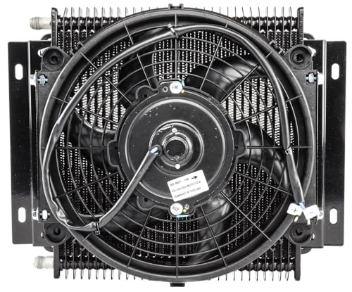 High-Performance Transmission Cooler with Fan [30,000 GVW]