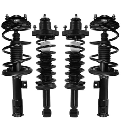 Detroit Axle - Front Rear Struts for 2008-2010 Mitsubishi Lancer DE, ES - size: 4Q56034/Shock Kit