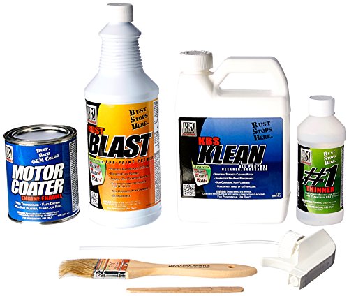 KBS Coatings 58001 Chevy Orange Motor Coater Engine Paint Kit - color: Chevy Orange