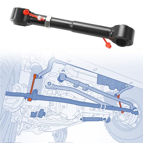 Lifts Front Sway Bar Links Quicker Disconnect System 2.5"-6" Compatible with 2007-2018 Jeep Wrangler JK JKU 2/4 doors Adjustable Front Sway Bar Quick Disconnect End Links