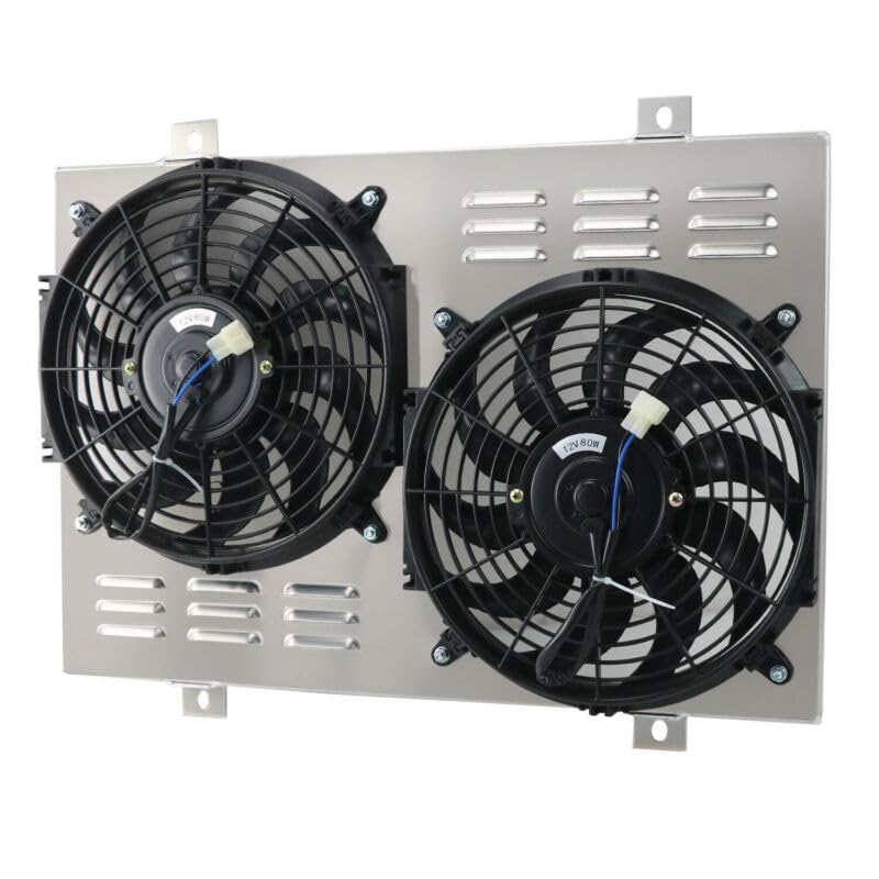 Aluminum Radiator Shroud Fan For Ford Mustang Lx/Gt 1979-1993 - size: Shroud Fan