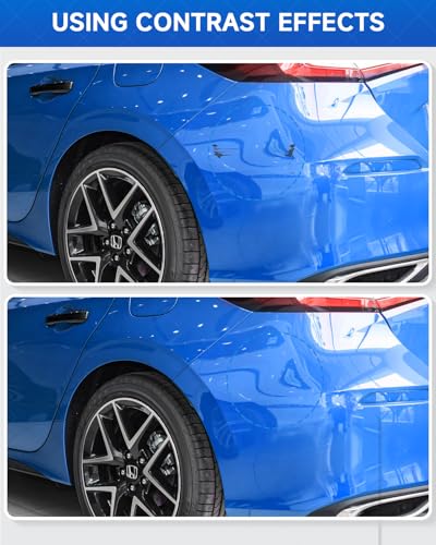 B-593M Aegean/Diffused Sky Blue Metallic Touch Up Paint Kit Compatible with Honda Exact Match Car Scratch Repair Touch Up Paint Kit - color: Aegean/Diffused Sky Blue Metallic(B-593M) compatible with Civic/CR-V/CR-Z/Fit/HR-V/Insight/Pilot