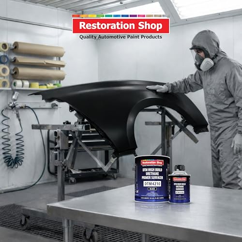 1.25 Quart 2K High Build Primer Automotive Paint Kit - 1 Qt. Black - color: Black, size: 64 Fl Oz (Pack of 1)