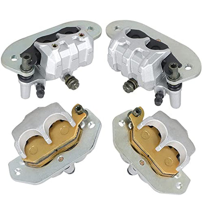 labwork Front Rear Brake Calipers Replacement for Yamaha Viking 700 YXM700