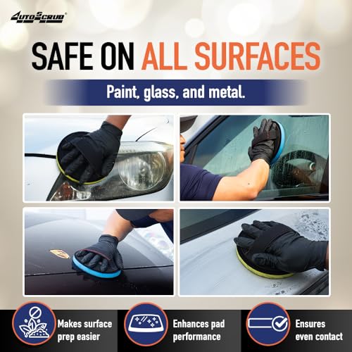 Nanoskin AUTOSCRUB Hand Strap for Surface Prep, 5.75" - style: Hand Applicator