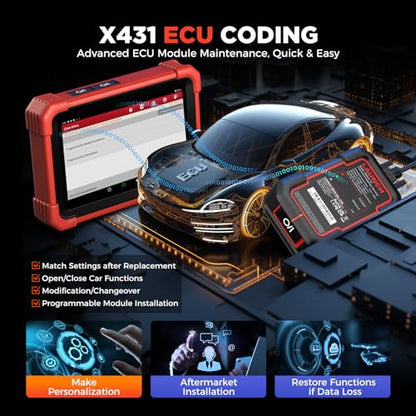 LAUNCH X431 CRP919XBT OBD2 Scanner, 2026 Wireless Bidirectional Scan Tool