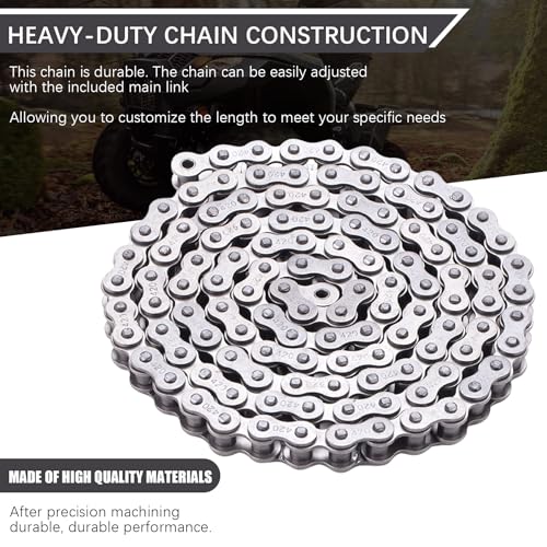 Ultimate 420 120 Links Chain & 420-13T& 35 Tooth Sprocket Set for 50cc to 170cc Dirt Bikes, ATVs, Go Karts, & Mini Bikes - CRF150, YZ80, SSR, Lifan, Coolster, & More!