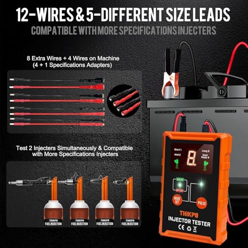 Universal Fuel Injector Tester and Cleaner Tool Kit, DIY Cleaning Tool Kit