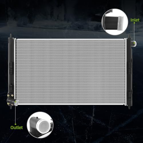 AUTOSAVER88 Radiator Compatible with 2008-2014 Mitsubishi Outlander - style: 08-14 Mitsubishi Lancer