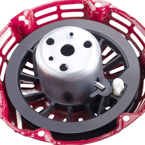 Recoil Starter with Start Cup Fit Honda GX120 GX160 GX200 Pull Starter (Steel Rod Paws) Engine 4/5.5/6.5hp Motor Replace # 28400-ZE1-003ZF 28400-ZH8-013YA
