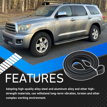 Drive Belt Idler Pulley Kit Compatible with 98-09 Toyota Lexus