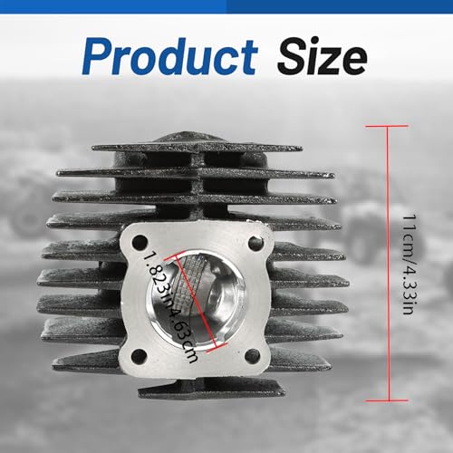 WFLNHB Cylinder Gasket Piston Ring Kit Replacement for Yamaha PW 80 PW80