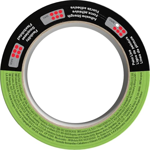3M Automotive Performance Masking Tape , 36 mm x 32 m, 6/case - size: 36 mm x 32 m
