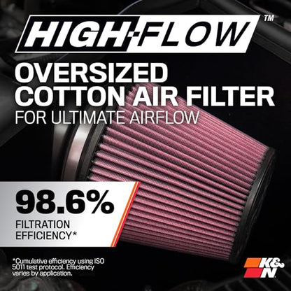 K&N Cold Air Intake System: High-Flow Air Filter, Increase Performance & Acceleration: Compatible with 2012-2015 Chervolet: Camaro, 69-4523TP