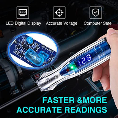 AWBLIN Automotive Test Light 3-60V DC Digital LED Circuit Tester