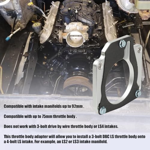 LS Drive By Cable Throttle Body Adapter Kit