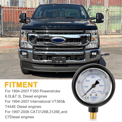 Hpop Test Tool High Pressure and Air Leak Test Gauge Tool Kit for F350