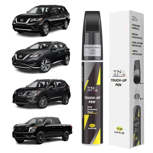 Black/Magnetic Black Pearl(G41) for Nissan Touch Up Paint Pen - color: Black/Magnetic Black Pearl(G41) for 2016-2020 Rogue/2006-2022 Murano/2015-2020 Pathfinder/2016-2021 Frontier/2017-2019 Titan/2009-2020 370Z