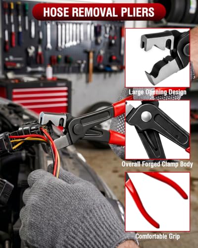 17PC Electrical Disconnect Pliers & Terminal Removal Kit for Cars - size: 17Pcs