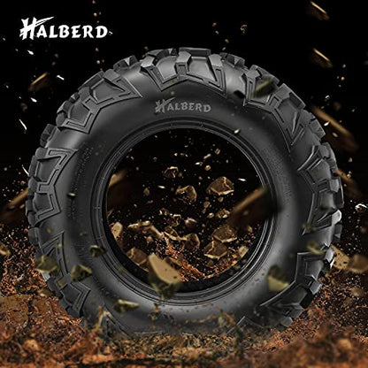 HALBERD ATV Tire, 25x10-12, 6PR All Terrain - size: 25x10-12