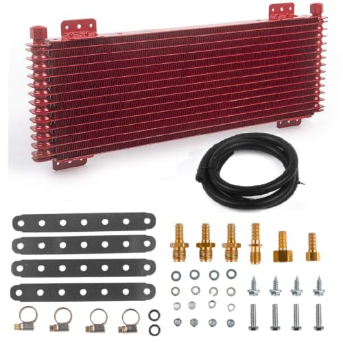 40k Transmission Oil Cooler LPD47391,Red - color: Red