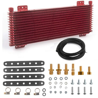 40k Transmission Oil Cooler LPD47391,Red - color: Red