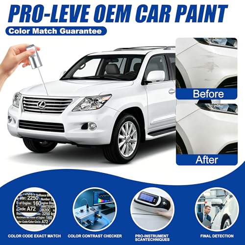 Cavalry Blue(8W2) Touch Up Paint Compatible with Toyota, All in One Car Scratch Repair Kit with Primer Putty & Clear Coat, Complete Sanding Tools Set for Scratches Chips Nicks - color: Cavalry Blue(8W2), size: Toyota