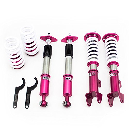 Godspeed MSS0136-A MonoSS Coil-overs Suspensions Kit for #Chrysler 300C RWD 2011-21, 16 Levels Damping, Ride Height Adjustable