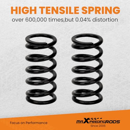 maXpeedingrods Coilover for BMW Z4 E85 Roadster 2003-2009, for BMW Z4 E86 Coupe 2006-2009, 24 Levels Damper Adjustable Coilovers Suspension Kit, Height Adjustable Lowering Kits Gold