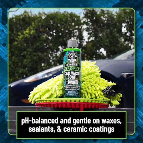 Chemical Guys, High Impact Deep Cleaning Car Wash Soap, High Suds, 16 oz - size: 16 Fl Oz (Pack of 1)