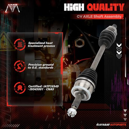 66-3720 66-3721 Front Left and Right CV Axle Shaft Assembly - size: 66-3720*1+66-3721*1